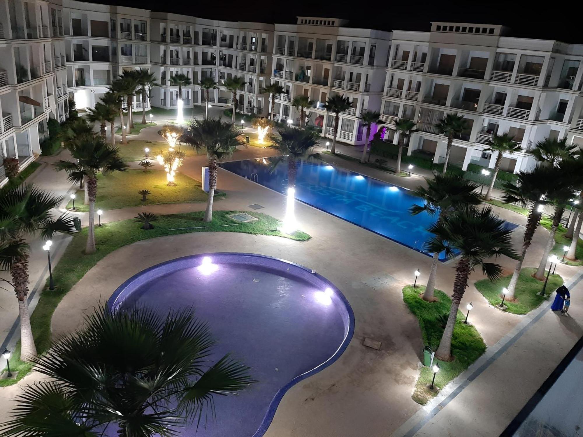 Costa Beach Lux Family Apartment With Pools Bouznika Extérieur photo